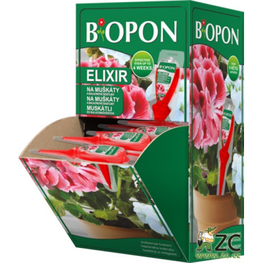 Bopon Elixír / výživa pro muškáty a balkonové rostliny - 35 ml BROS