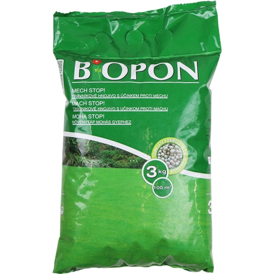 Bopon - trávníkové hnojivo proti mechu 3 kg BROS