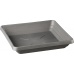 Miska čtyřhranná Lotos - antracit 35 x 35 (29 x 29 cm)