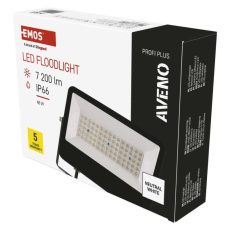 LED reflektor AVENO 48W, černý, neutrální bílá LED reflektor AVENO 48W, černý, neutrální bílá