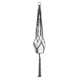 Závěs na keramické květináče 1030 - bavlna 90 cm Natural Grey