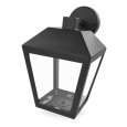 LED zahradní nástěnné svítidlo ADENIA, 18 × 15 × 24,5 cm, 1 × E27, 15 W