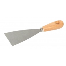 Špachtle ocel dřevěná ručka 30mm Špachtle ocel dřevěná ručka 30mm