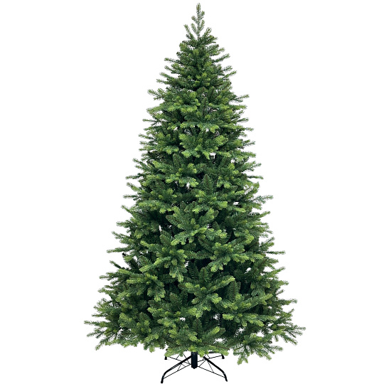 Strom vánoční umělý - Jedle s kov. stoj 150 cm 416 větví PE+PVC (cena bez slev)