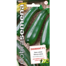 Dobrá semena Tykev cuketa - Diamant F1, zelená 1,5g