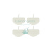 Svíčka Wellness Refill Aromatic Lemongrass Square 60x60x30 mm