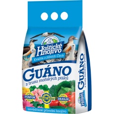 Hoštické - guáno 2,5 kg granulované