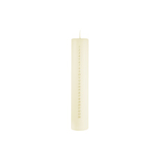 Svíčka adventní Calendar Ivory Pillar 50 x 250 mm - krémová Svíčka adventní Calendar Ivory Pillar 50 x 250 mm - krémová