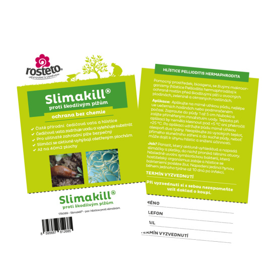 ZDARMA - kartičky - Slimakill® - par. hlístice proti slimákům  k 179089 (5 ks) 
