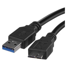USB kabel 3.0 A vidlice – micro B vidlice 1m
