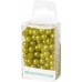 Dekorační perly - 8 mm (144 ks) světle zelené