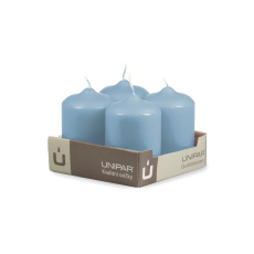 Svíčka adventní - MAT N260 Cylinder 60x90 mm - 4 ks modrá Svíčka adventní - MAT N260 Cylinder 60x90 mm - 4 ks modrá