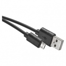 Rychlonabíjecí a datový kabel USB-A 2.0 / micro USB-B 2.0, Quick Charge, 0,2 m, černý Rychlonabíjecí a datový kabel USB-A 2.0 / micro USB-B 2.0, Quick Charge, 0,2 m, černý