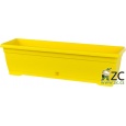 Truhlík Similcotto broušený - žlutý 50 cm