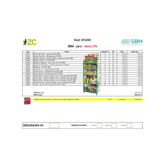 EUR KD Displej - SBM - jaro