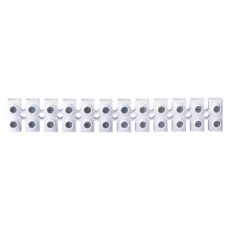 Svorkovnice 12x10,0 mm bílá Svorkovnice 12x10,0 mm bílá