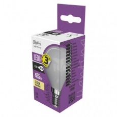 LED žárovka Filament Mini Globe mléčná 4,2W E14 teplá bílá LED žárovka Filament Mini Globe mléčná 4,2W E14 teplá bílá
