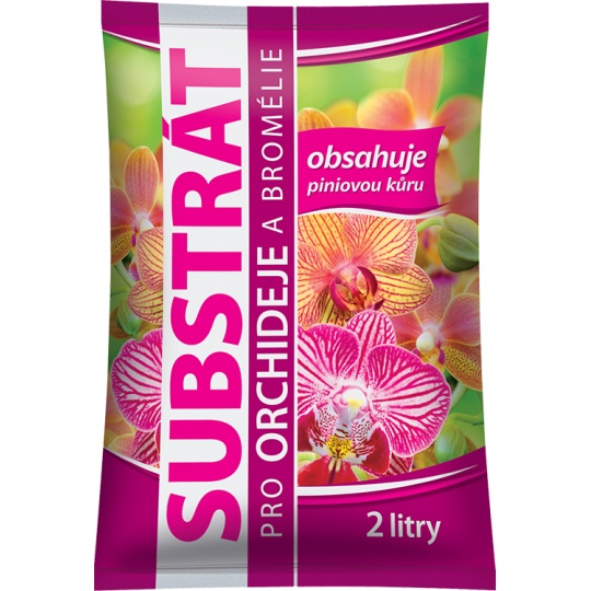 Substrát Forestina Standard - Orchideje a bromélie 2 l