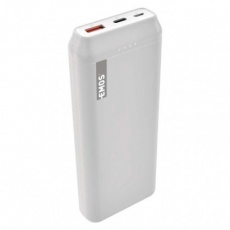 Powerbanka EMOS AlphaQ 20, 20000 mAh, bílá Powerbanka EMOS AlphaQ 20, 20000 mAh, bílá