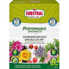 Substral granulovaný Performance Organics - zahrada 1 kg EVERGREEN Substral granulovaný Performance Organics - zahrada 1 kg EVERGREEN