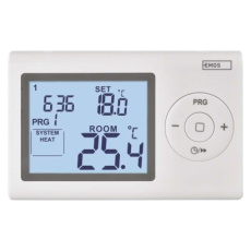 Pokojový programovatelný drátový termostat P5607 Pokojový programovatelný drátový termostat P5607