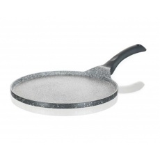 BANQUET Pánev na palačinku s nepřílnavým povrchem GRANITE Grey 26 cm BANQUET Pánev na palačinku s nepřílnavým povrchem GRANITE Grey 26 cm
