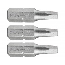 hrot čtverec sada 3ks, SQ 2x25mm, S2 hrot čtverec sada 3ks, SQ 2x25mm, S2