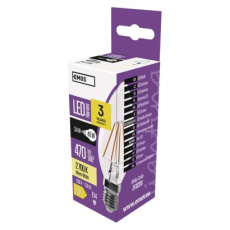 LED žárovka Filament Candle 3,4W E14 teplá bílá LED žárovka Filament Candle 3,4W E14 teplá bílá