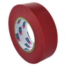 Izolační páska PVC 19mm / 20m červená - 10ks Izolační páska PVC 19mm / 20m červená - 10ks