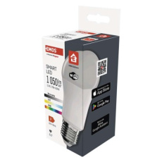 Chytrá LED žárovka GoSmart A60 / E27 / 11 W (75 W) / 1 050 lm / RGB / stmívatelná / Wi-Fi Chytrá LED žárovka GoSmart A60 / E27 / 11 W (75 W) / 1 050 lm / RGB / stmívatelná / Wi-Fi