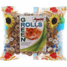 Apetit - hlodavec křupavá zelená kolečka Green Rolls 120 g