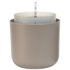 Květináč samozavlažovací Tolita Air - taupe 16 cm Květináč samozavlažovací Tolita Air - taupe 16 cm