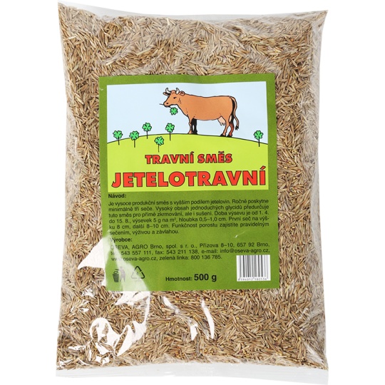 Travní směs - Jetelotráva 500 g Rosteto