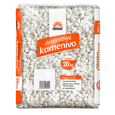 Mramor bílý valoun 15-25 mm - 20 kg (cena bez slev)