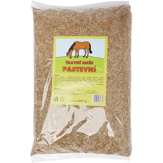 Travní směs - Pastevní 1 kg Rosteto