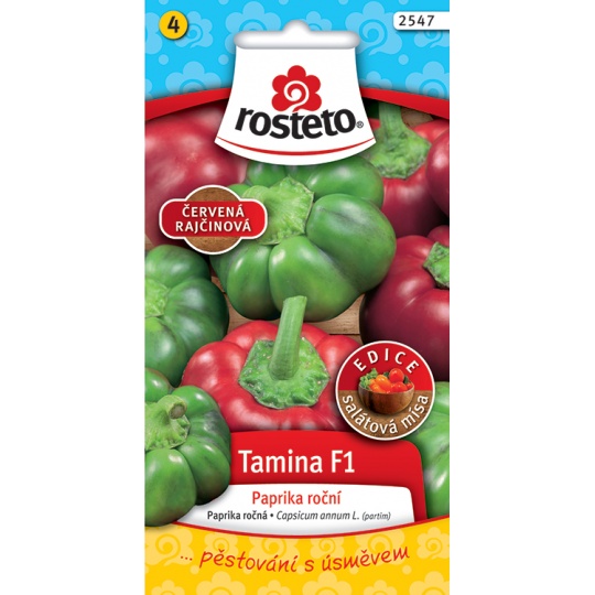 Rosteto Paprika zel. sladká - Tamina F1 pole, rajčinová 10s