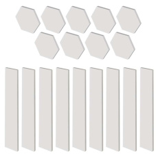 GoSmart LED svítidlo Lines bílé, 9 dílů, 34 W, RGBIC stmívatelné, WiFi GoSmart LED svítidlo Lines bílé, 9 dílů, 34 W, RGBIC stmívatelné, WiFi