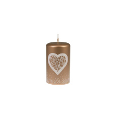 Svíčka Softness Pillar 60x100 mm - hnědá Svíčka Softness Pillar 60x100 mm - hnědá
