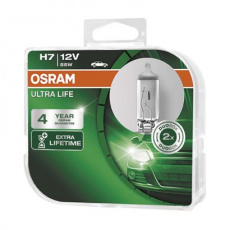 Autožárovka OSRAM H7 55W 12V 64210 ULT - 2ks Autožárovka OSRAM H7 55W 12V 64210 ULT - 2ks