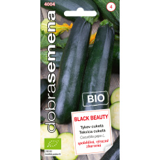 Dobrá semena BIO Tykev cuketa - Black Beauty zelená 1,5g Dobrá semena BIO Tykev cuketa - Black Beauty zelená 1,5g