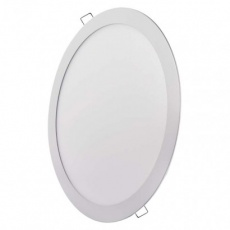 LED panel 297mm, kruhový vestavný bílý, 24W neutrální bílá LED panel 297mm, kruhový vestavný bílý, 24W neutrální bílá