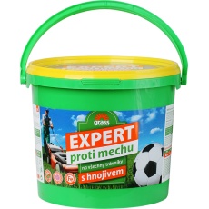 Hnojivo trávníkové - Expert proti mechu 5 kg kbelík