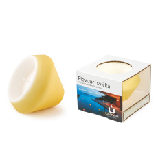 Svíčka plovoucí Pool Candle 150x130 mm - žlutá Svíčka plovoucí Pool Candle 150x130 mm - žlutá