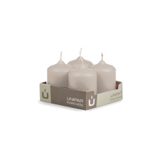 Svíčka adventní - MAT N191 Cylinder 50x70 mm - 4 ks mocca Svíčka adventní - MAT N191 Cylinder 50x70 mm - 4 ks mocca