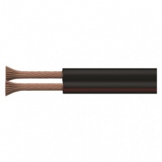 Dvojlinka ECO 2x0,75mm, černo/rudá, 100m - 100m Dvojlinka ECO 2x0,75mm, černo/rudá, 100m - 100m
