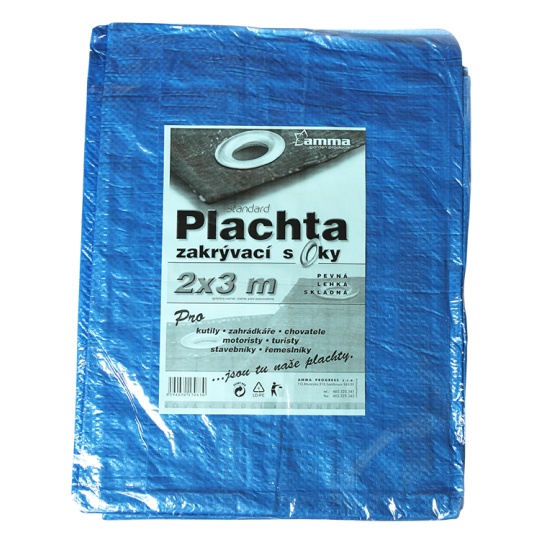 Plachta kašírovaná nepromokavá 70g/m2 - 2x3 m