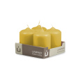 Svíčka adventní -  MAT N16 Cylinder 60x90 mm - 4 ks žlutá