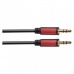 JACK kabel 3,5mm stereo, vidlice - 3,5mm vidlice 1,5m