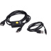 kabel pro přenos dat k posvkám 8825221 a 8825224, USB (m) - (vstup i výstup), délka 2,8m