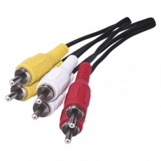AV kabel 3x CINCH - 3x CINCH 1,5m AV kabel 3x CINCH - 3x CINCH 1,5m